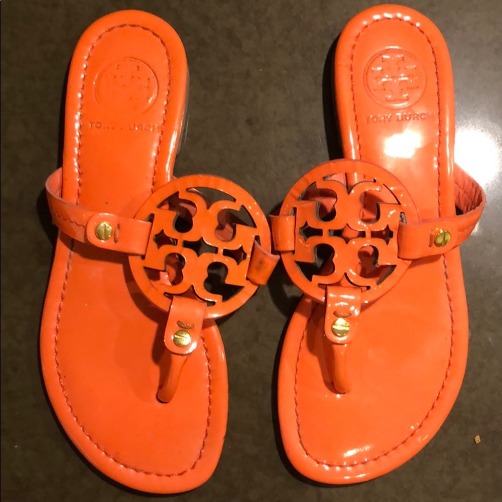 Tory orange flip flop